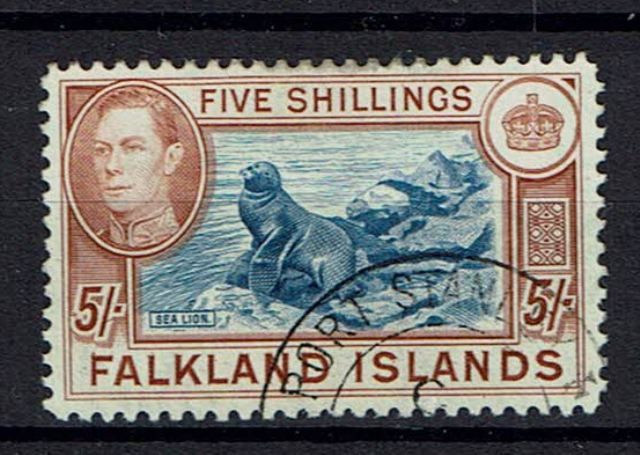 Image of Falkland Islands SG 161c FU British Commonwealth Stamp